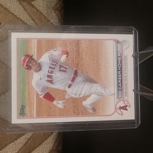 Topps Shohei Ontani Baseball Card